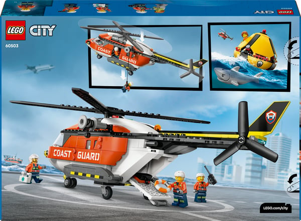 LEGO City Exploration 60503 Kustbevakningshelikopter