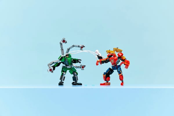 LEGO Super Heroes Marvel 76338 Robotstrid: Spider-Man mot Doktor Bläckfisk