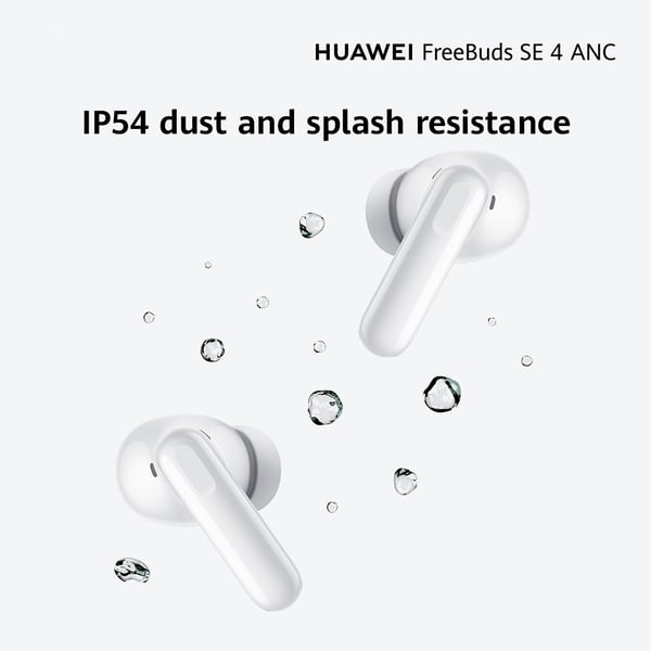 Huawei Freebuds SE 4 trådlösa öronproppar, vit