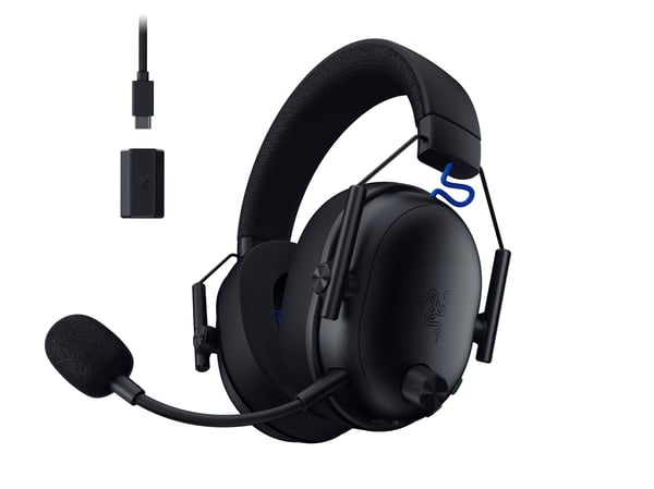Razer Blackshark V3 trådlösa gamingheadset Playstation Edition, svart