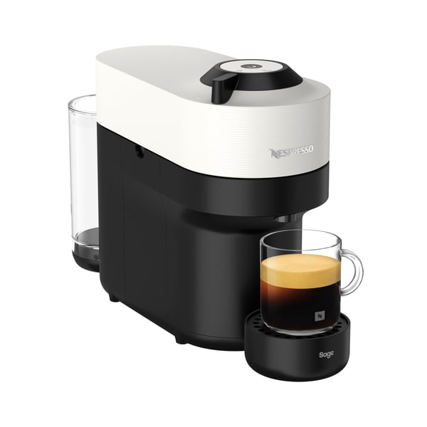 Nespresso Vertuo Pop by Sage kapselmaskin, vit