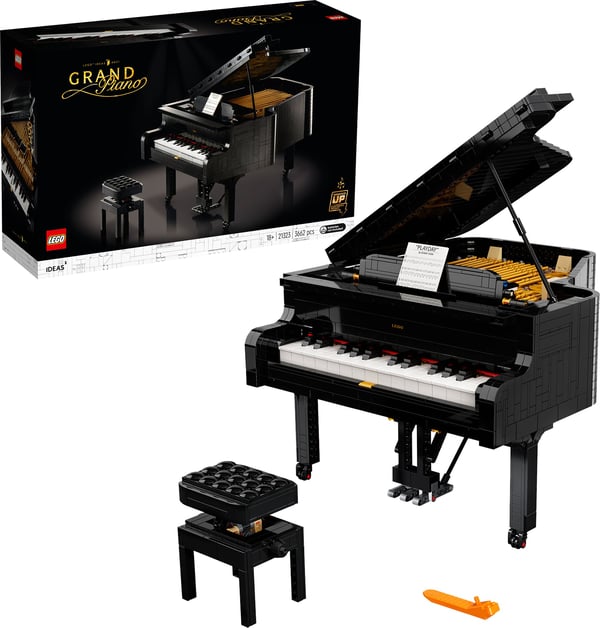 LEGO® Ideas Flygel 21323 Bygge sæt byg dit eget klaver (3.662 dele)