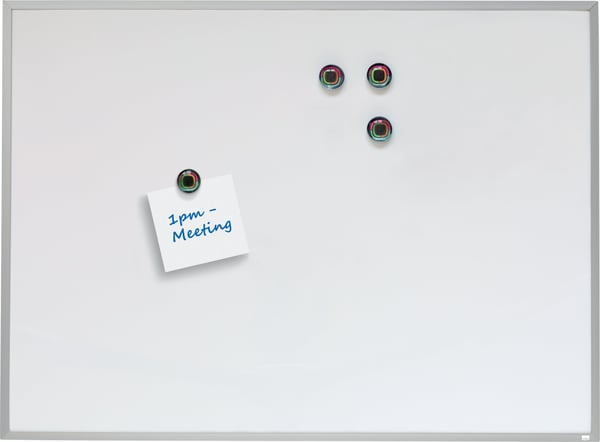 Nobo Home -whiteboard med aluminiumram, 58,5 x 43 cm