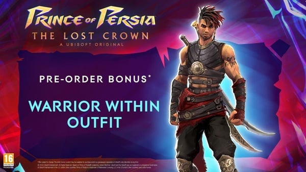Prince of Persia: The Lost Crown -spillet, PS5