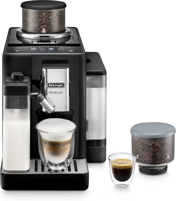 DeLonghi Rivelia EXAM440.55.B kaffemaskin, svart