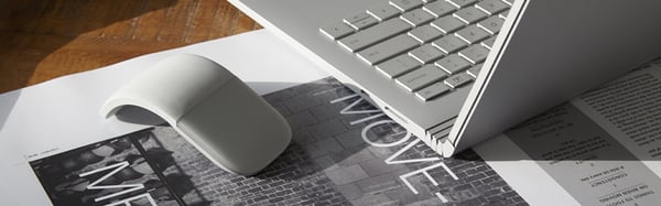 Microsoft Surface Arc Mouse -mus, ljusgrå