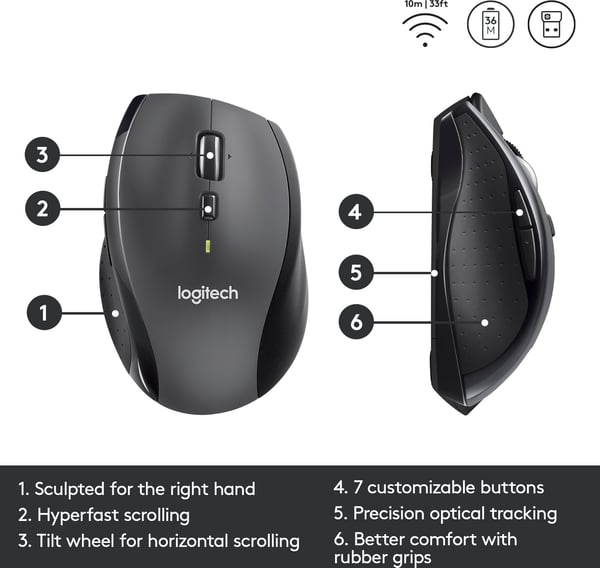Logitech M705 -mus