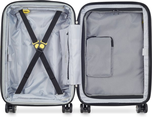 Delsey Shadow 5.0 Udvidelig Business 55 cm kuffert, rød/sort