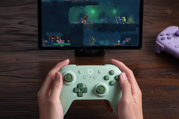 8BitDo Ultimate 2C Wireless Pad - trådløs spilkontrol, grøn, PC / Android