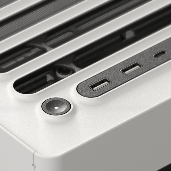 HAVN HS 420 E-ATX-chassis, hvid