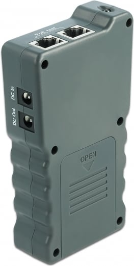 Delock LCD Kabeltester RJ45 / PoE / DC -kabell tester