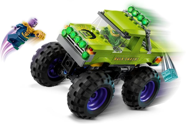 LEGO Super Hjältar Marvel 76312 – Hulk monstertruck mot Thanos