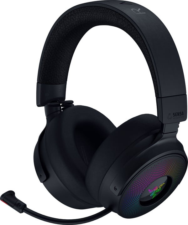 Razer Kraken V4 Pro trådløse gaming headset, sort