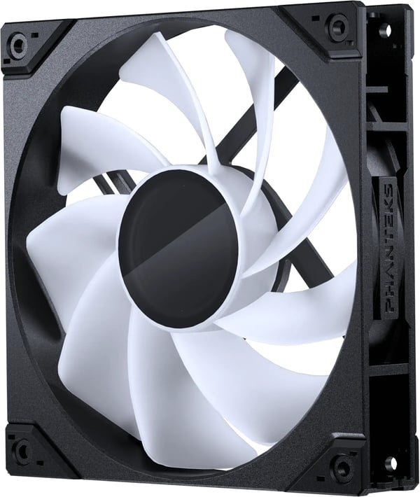Phanteks M25 Gen2 140 mm PWM DRGB Reverse-fläkt, vit