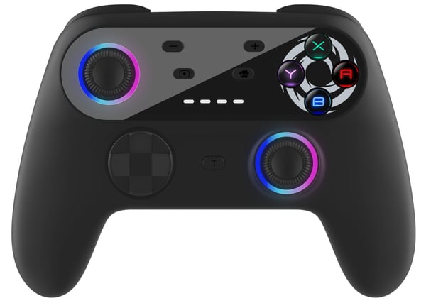 Oniverse Walli trådlös spelkontroll, piano svart, Switch / Switch 2