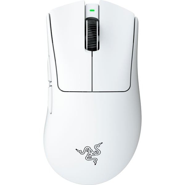 Razer Deathadder V4 Pro trådlös gamingmus, vit