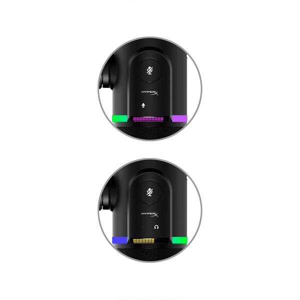 HyperX Flipcast USB/XLR-mikrofon, svart