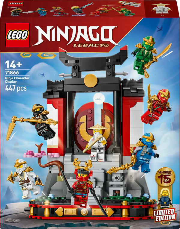 LEGO Ninjago 71866 Ninjafigurskollage – 15-årsjubileumsmodell