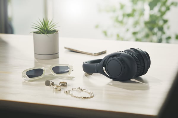 Audio-Technica ATH-S300BTBK hörlurar, svart