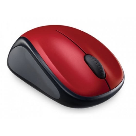 Logitech M235 -mus, röd