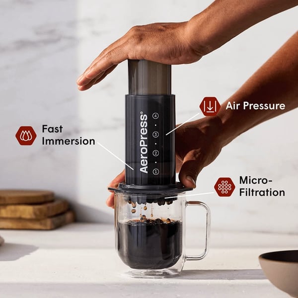 Aerobie AeroPress -kaffebryggeri