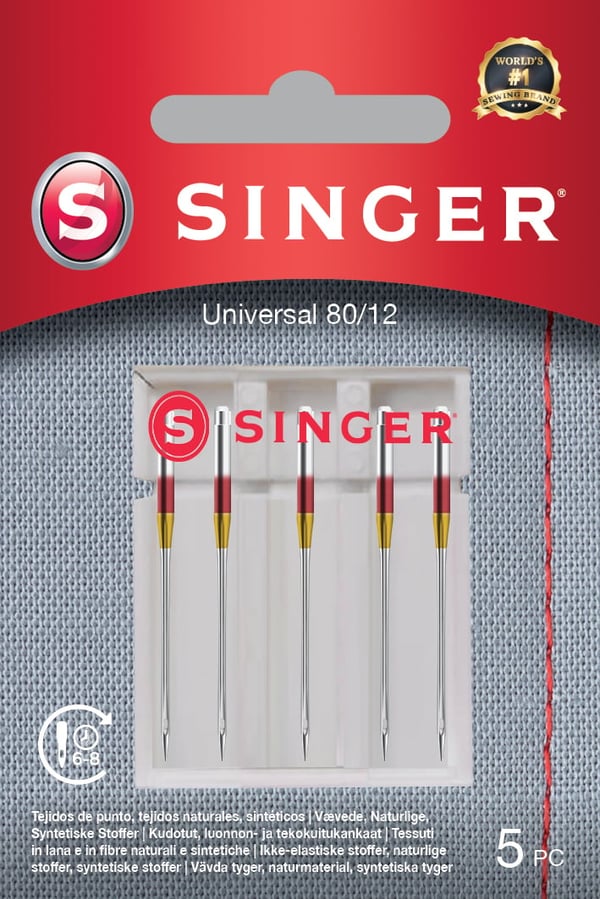 Singer koko 80 - almindelig nål, 5 stk.