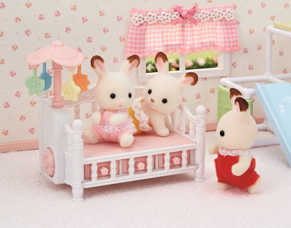 Sylvanian Families - Babyseng med mobil
