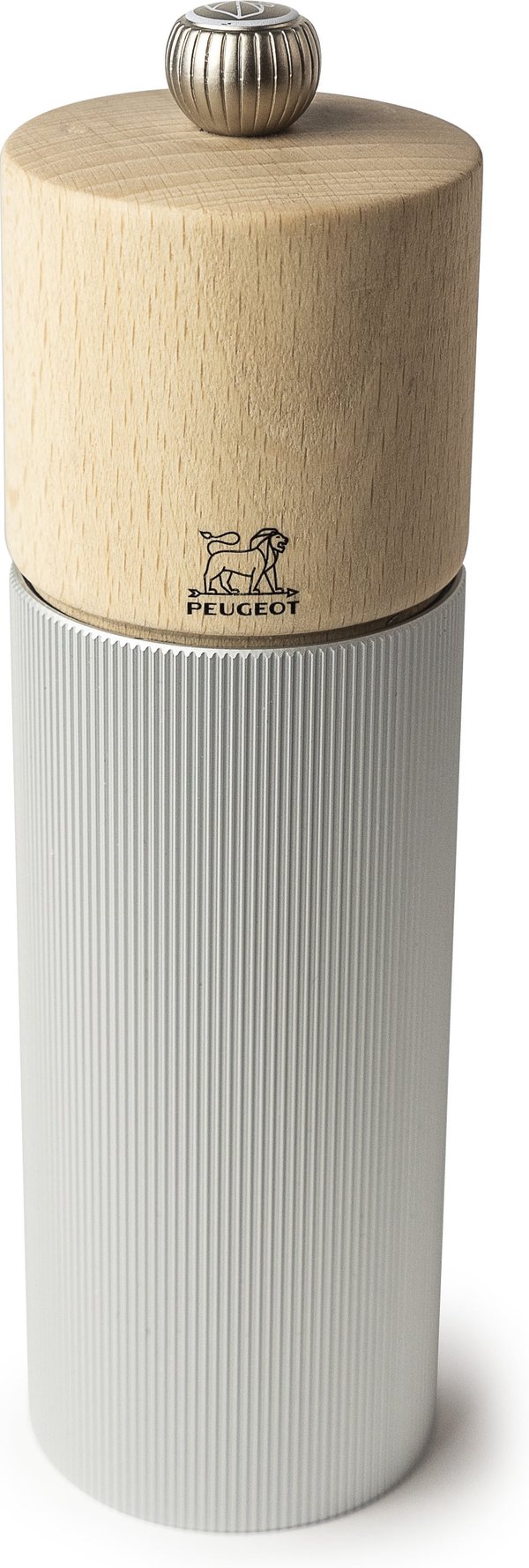 Peugeot Line Natural saltkværn, 18 cm, træ/aluminium