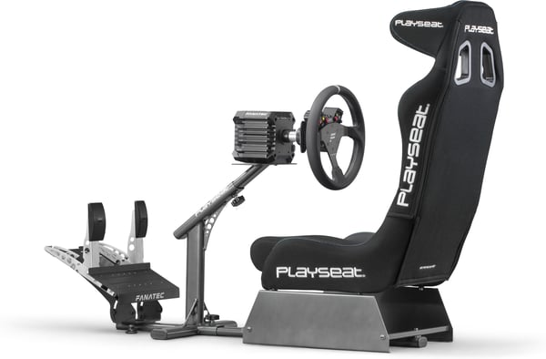 Playseat Evolution PRO Sort ActiFit kørestol, sort.
