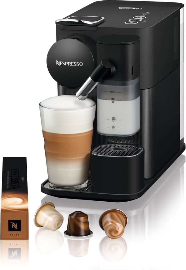 Nespresso Lattissima One Evo -kapselmaskine, sort