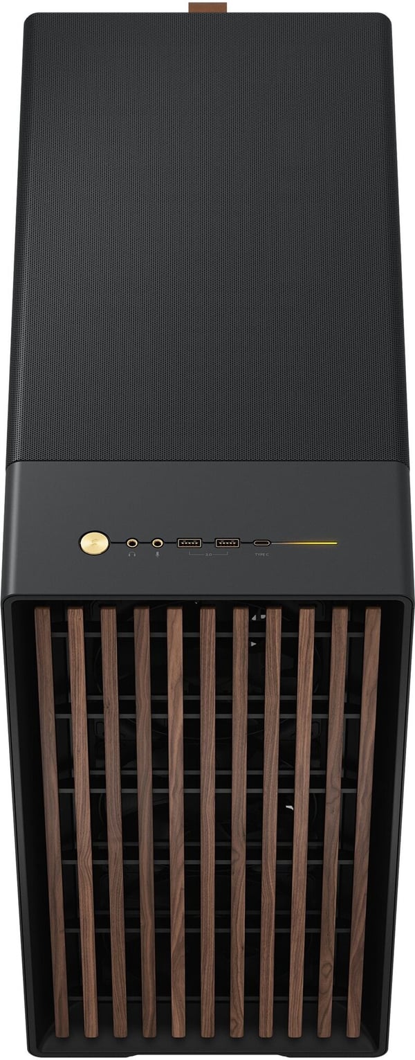 Fractal Design North XL Charcoal Black TG Dark E-ATX-chassis, sort