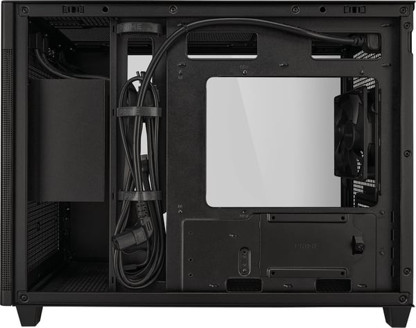Asus Prime AP201 TG Micro-ATX kabinet med vindue, sort