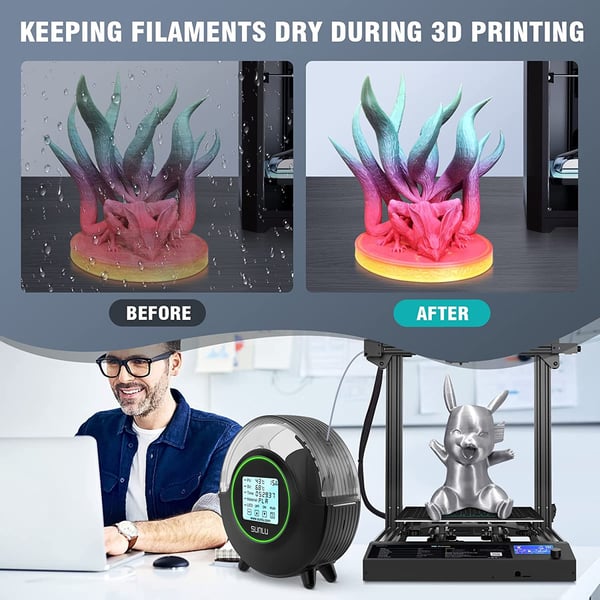 SUNLU FilaDryer S2 -filamenttorkare
