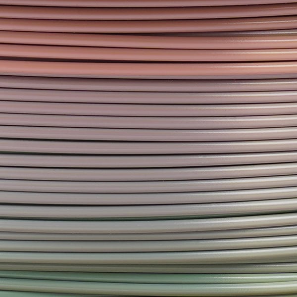 Copymaster3D PLA Rainbow filament til 3D-printere, 1,75 mm, regnbue