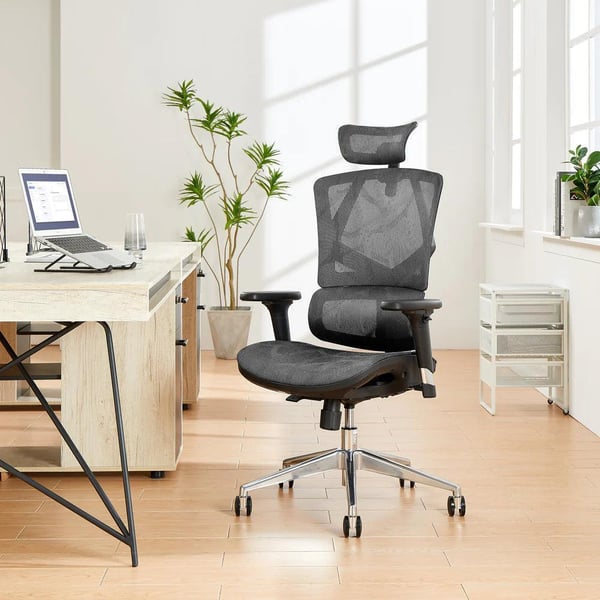 Sihoo M90C - ergonomisk kontorsstol, svart