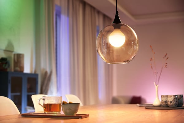 WiZ smartlampe globe, E27, globlampe - hvide lysfarver, Wi-Fi, 2700-6500 K, 1055 lm