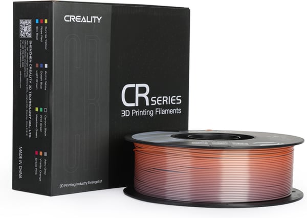 Creality CR-PLA Silk -filament til 3D-printere, 1,75 mm, regnbue