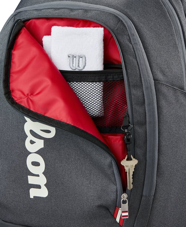 Wilson Tour Backpack racerväska, svart