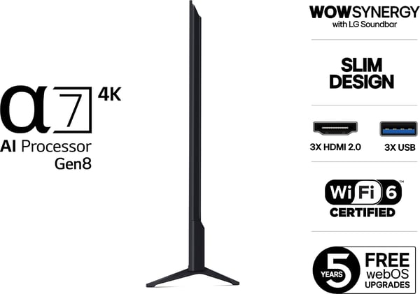 LG 86'' UA75 – 4K LED-TV
