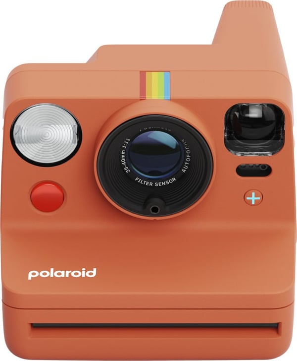 Polaroid Now+ Gen 3 omedelbar kamera, Korall