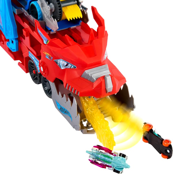 Hot Wheels City Ultimate Dual Dragon Hauler Biltransportbil
