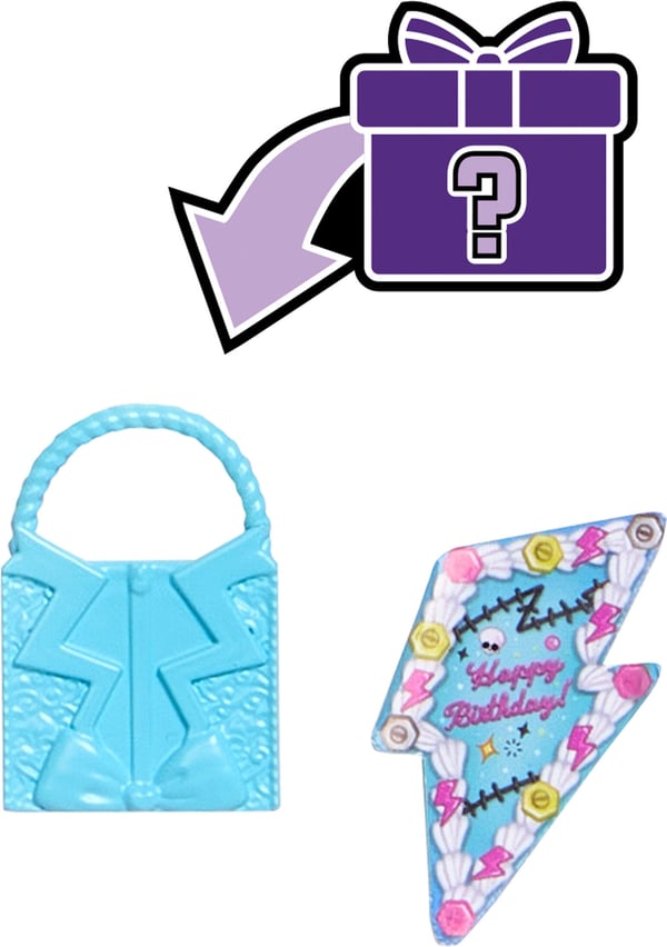 Monster High Scary Sweet Birthday Modedocka, Frankie
