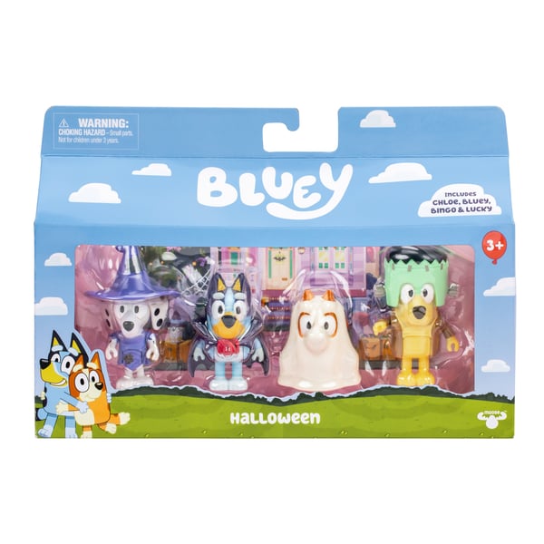 Bluey Figurkset, maskerad