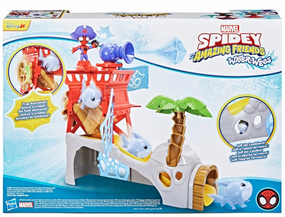 Spideys ö, lekset