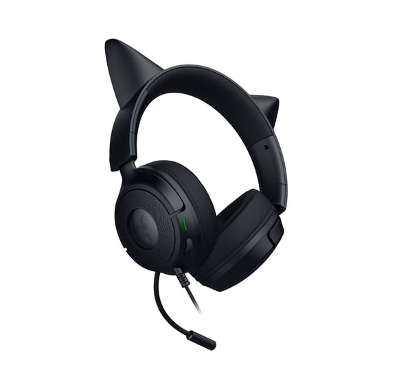 Razer Kraken Kitty V3 X spelhörlurar, svart