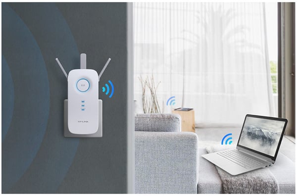 TP-LINK RE450 Dualband WiFi-förstärkare