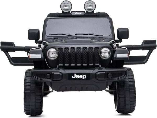 Jeep Wrangler Rubicon 12V -elbil, svart