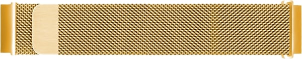 Wave stål flettet armbånd 20mm, smart- og sportsure, guld