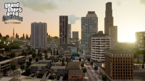 Grand Theft Auto: The Trilogy - The Definitive Edition-spillet til PS4