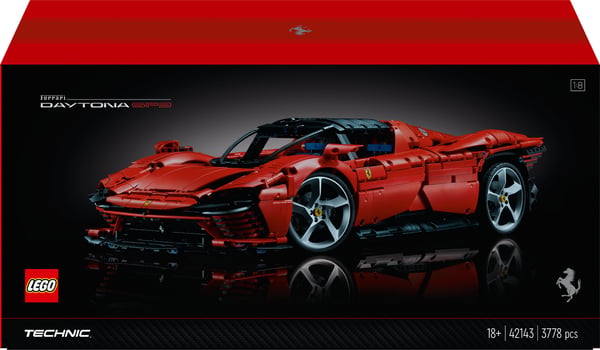 LEGO Technic Ferrari Daytona SP3 42143 Byggset (3 778 delar)
